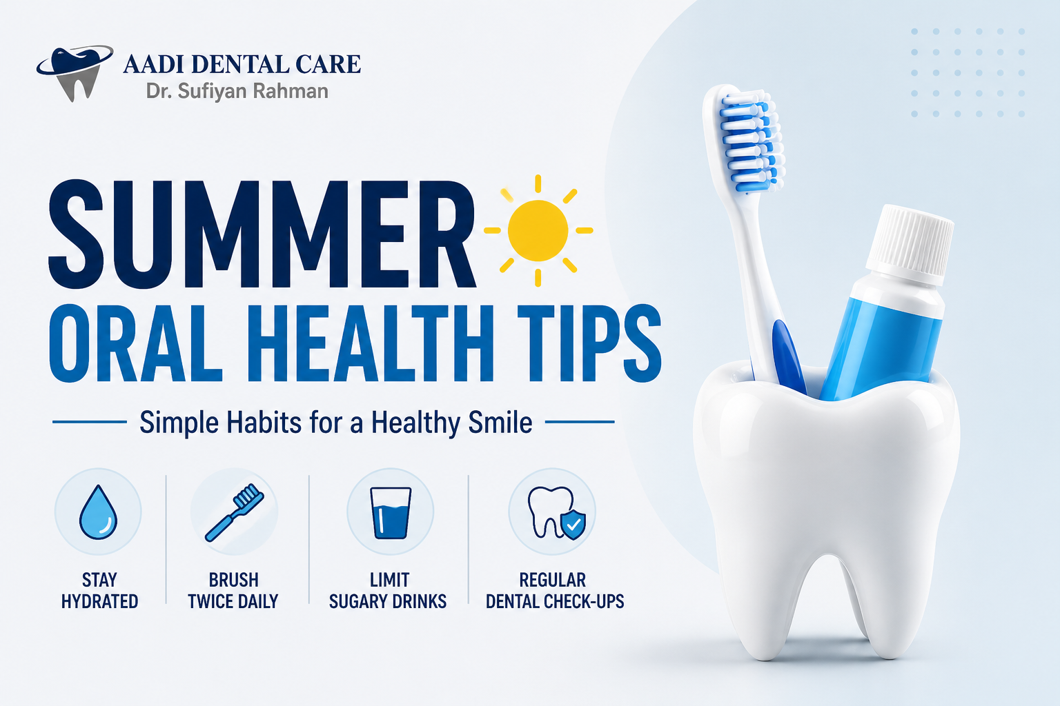 Summer Oral Health Tips: How to Protect Your Teeth and Gums in Hot Weather